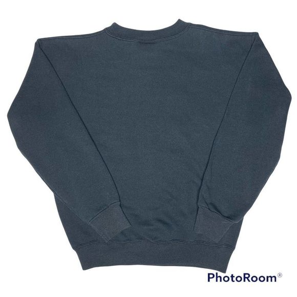 Vintage Desert Strom Sweatshirt We Support Our Troops Black Crew Neck Medium USA - Picture 3 of 7